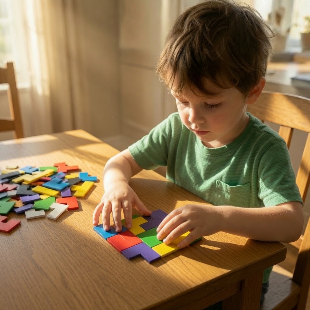 Wooden Tangram Puzzle