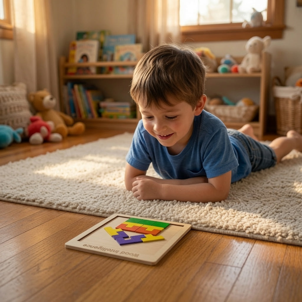 Wooden Tangram Puzzle